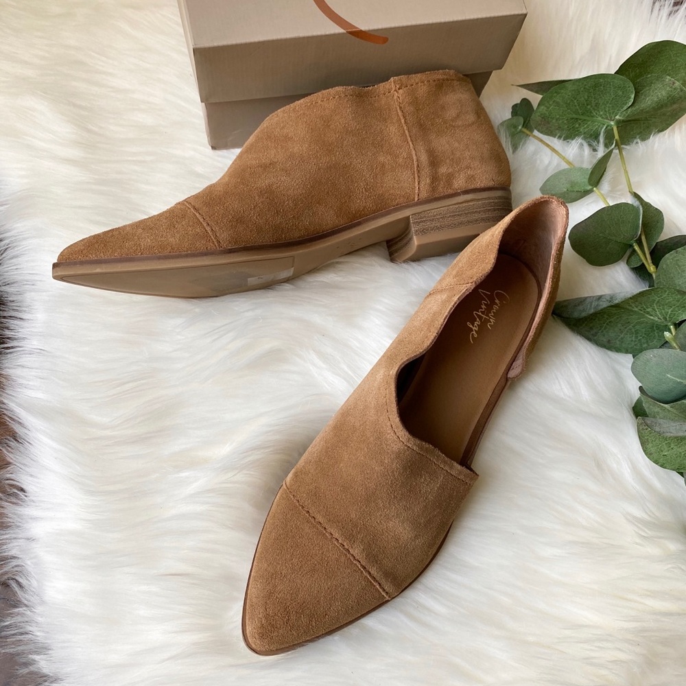 Crown Vintage Suede Bootie in Brown - Picture 2 of 4